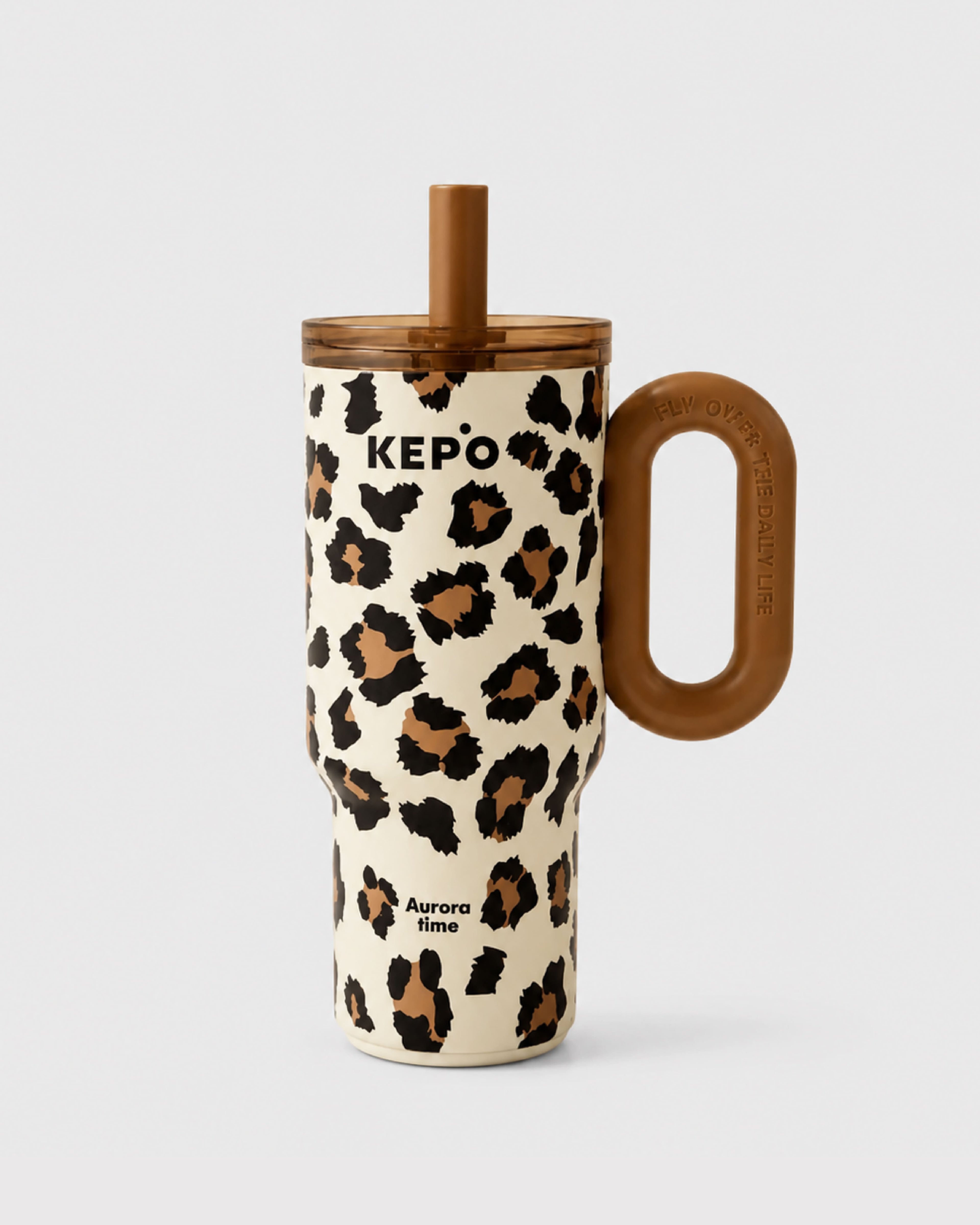 Panthera Ceramic Tumbler - Leopard Print