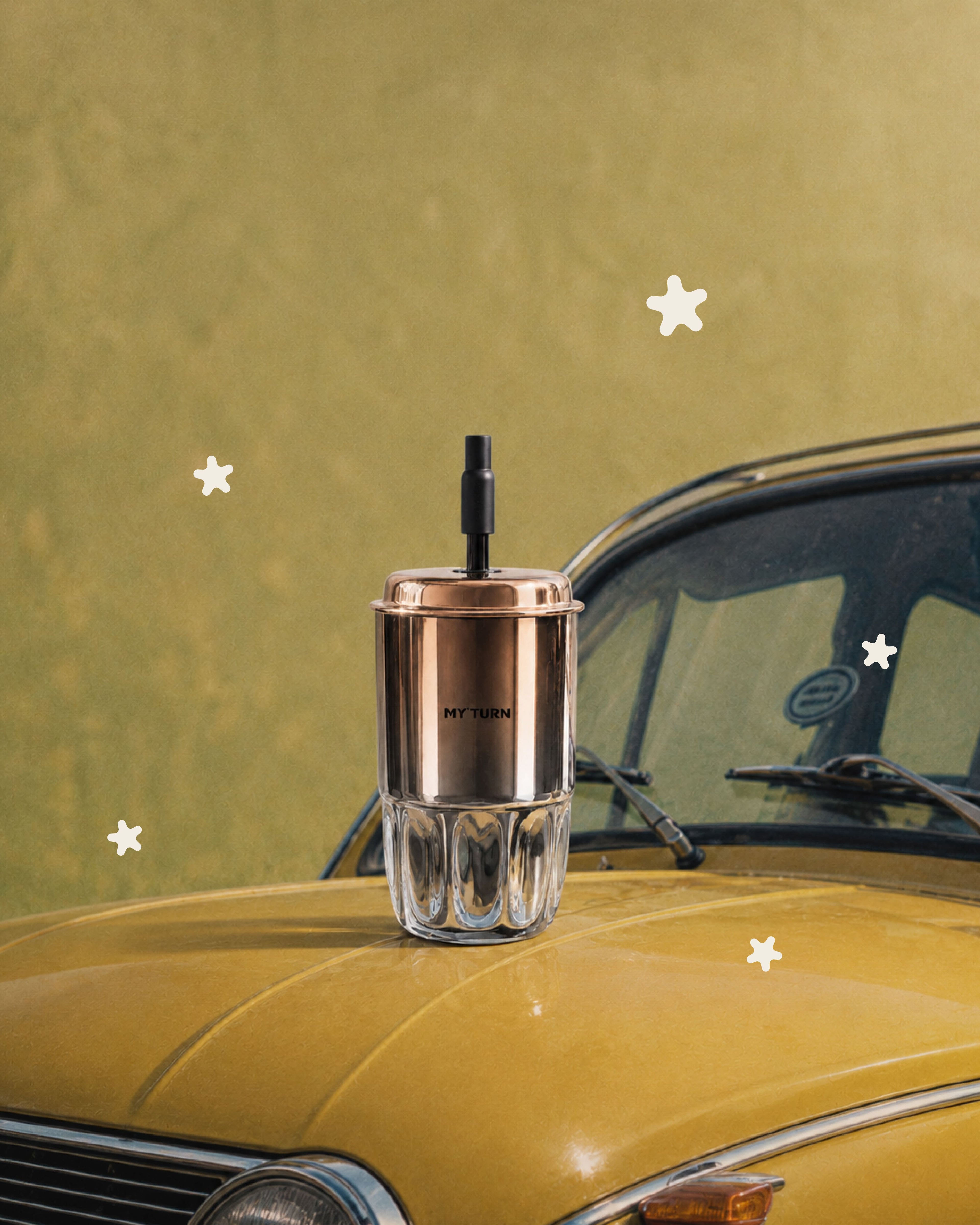 T2 Insulated Tumbler - Champagne Gold