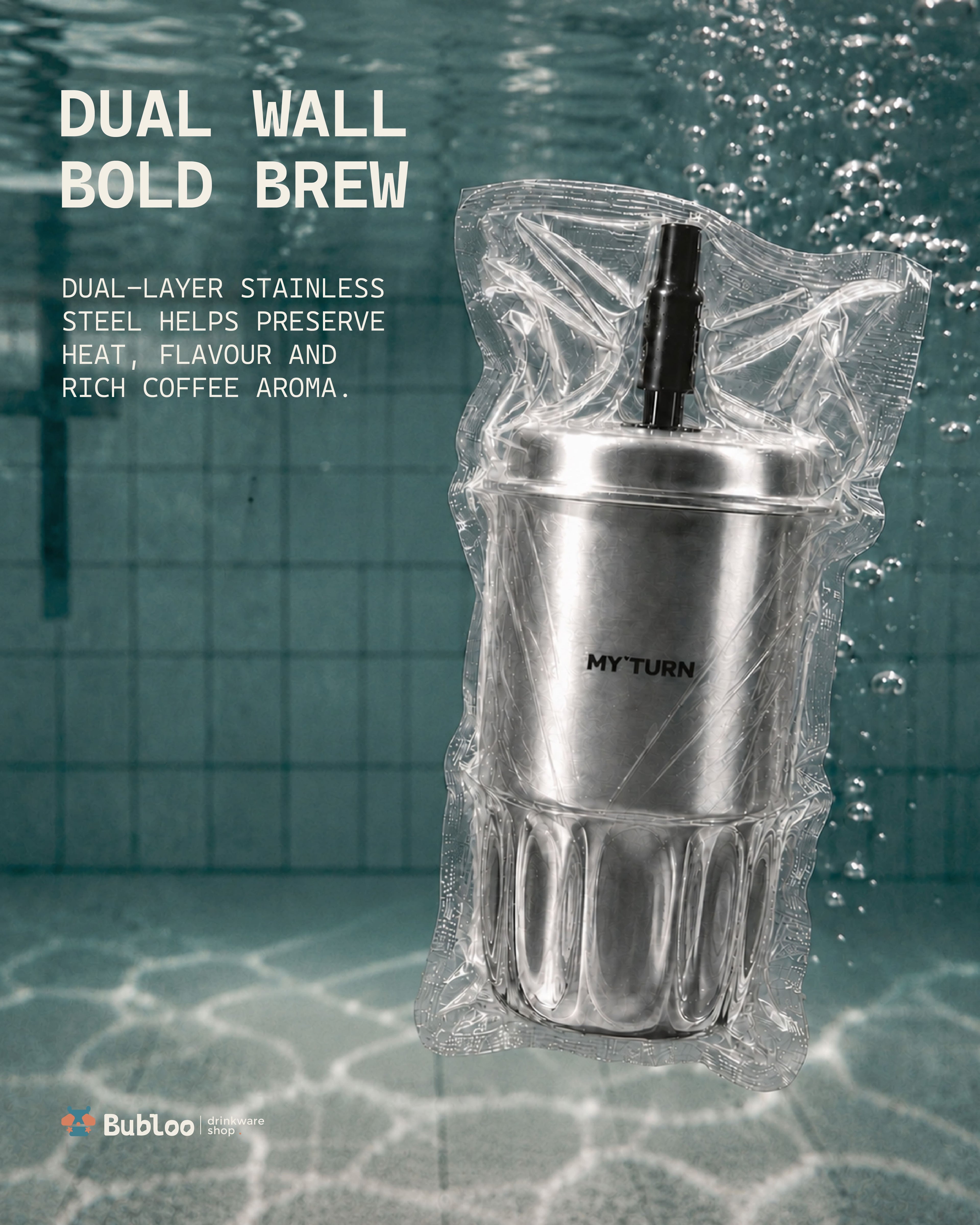 T2 Insulated Tumbler - Matte Silver