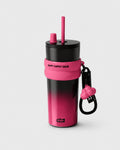 Luminous Night Insulated Tumbler – Black/Pink