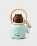 Fulu Water Bottle with Straw Cap - Mint Blue