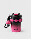 Pink Star Insulated Travel Mug – Black/Pink